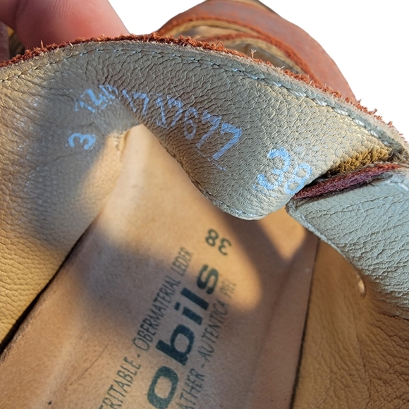 Mephisto Mobils Shimmer Leather Fall 3 Season Sandal Women's 38 EU - Picture 14 of 14